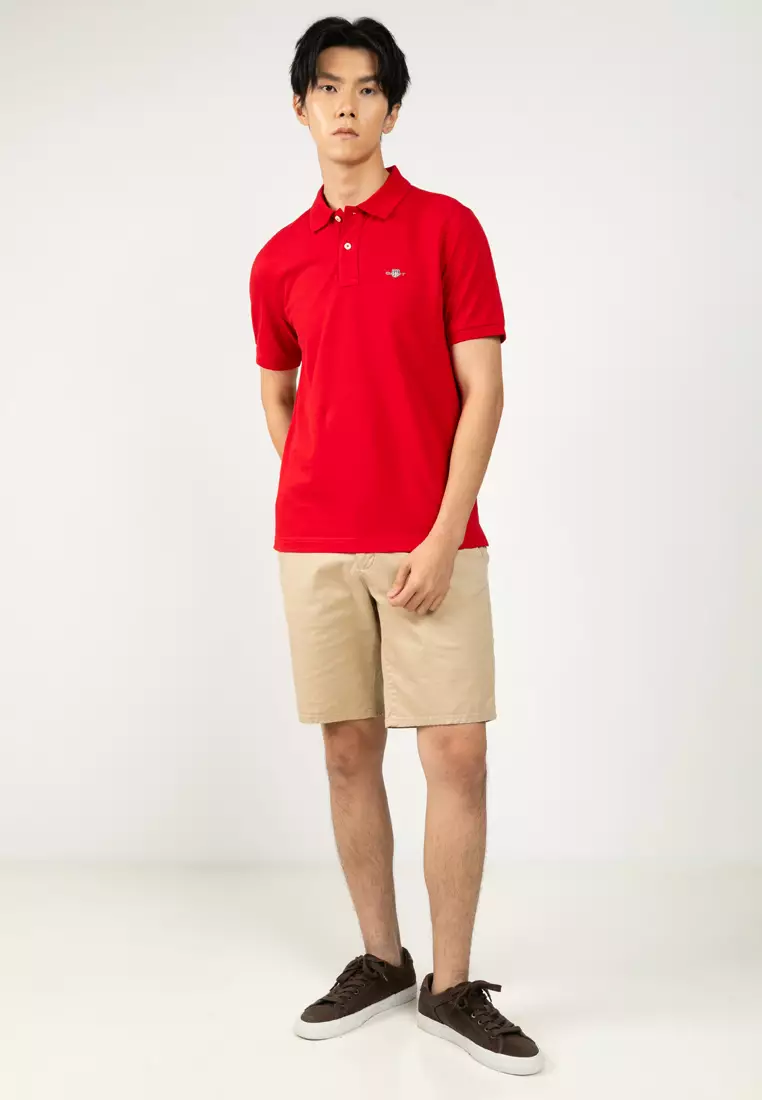 Shield Pique Polo Shirt