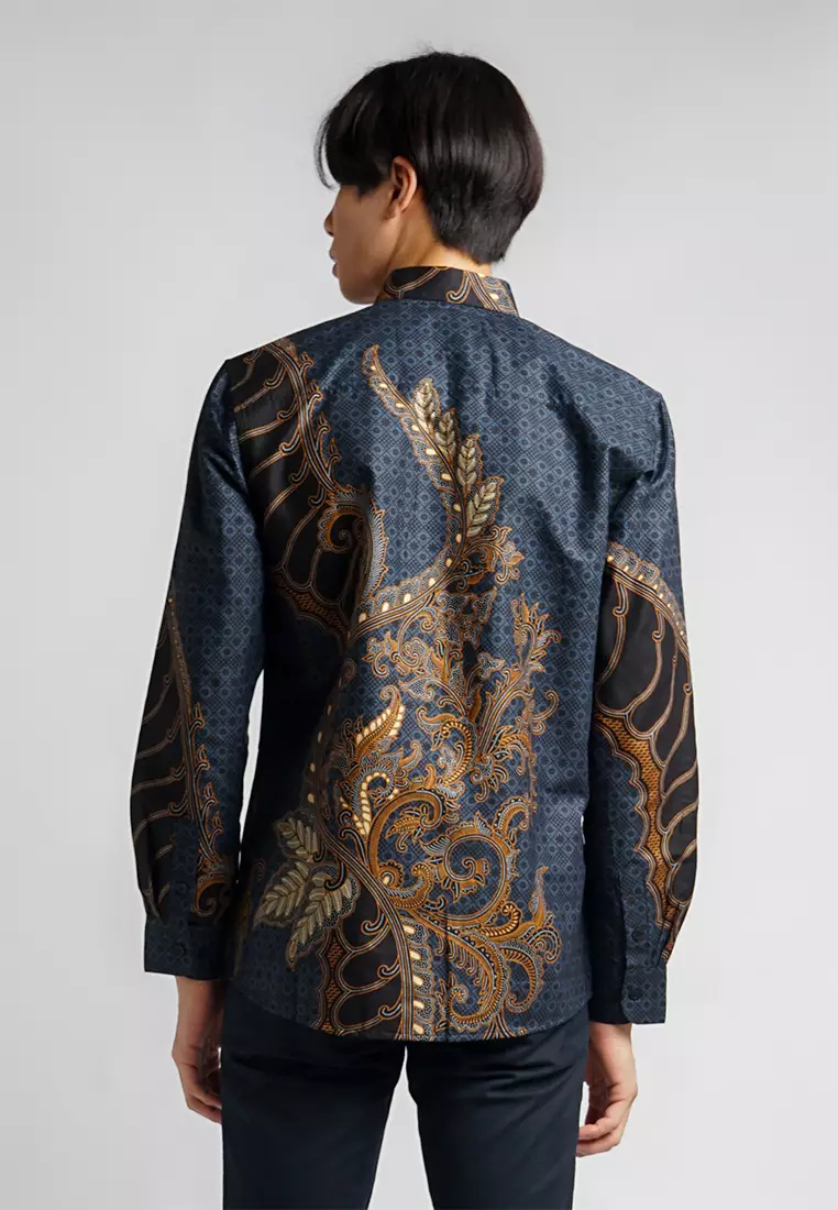 MY AKSA BATIK PRIA KEMEJA PANJANG FURING TRICOT RICHIE RHEA