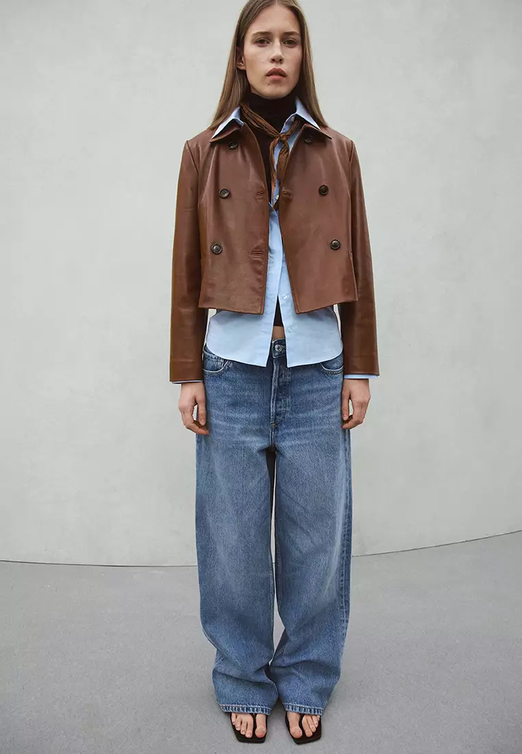 Straight Low-Waist Jeans