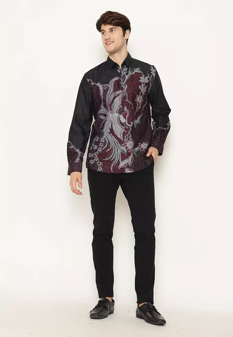 MY AKSA BATIK PRIA KEMEJA PANJANG FURING GIBSON GRIZELLE