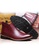 Twenty Eight Shoes red VANSA   Stylish Rivet Leather Elastic Boots  VSM-B2568 E3ECCSHE9F9412GS_3