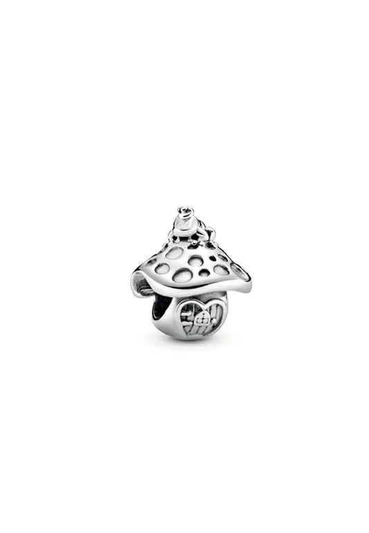 Mushroom & Frog Charm