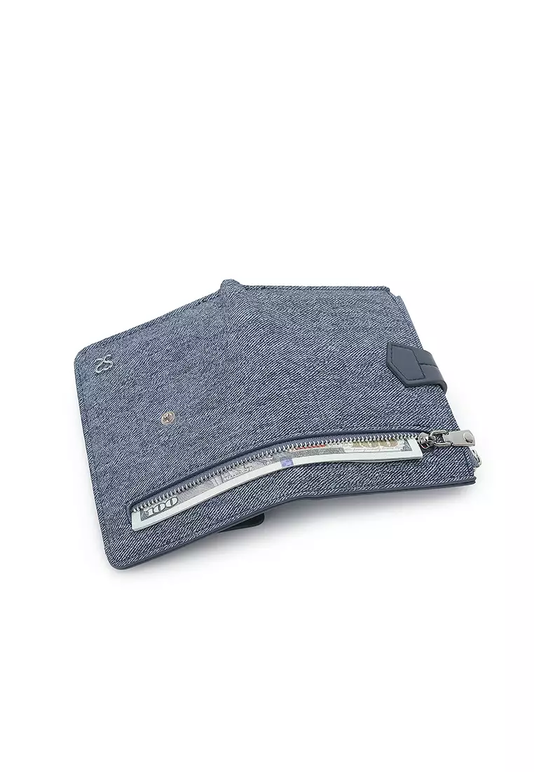 Women's Short Wallet / Purse - Blue