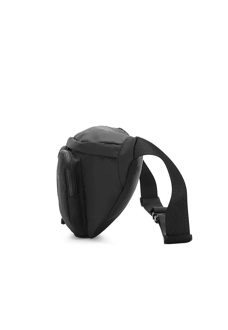 Men's Chest Bag / Sling Bag / Crossbody Bag - Black