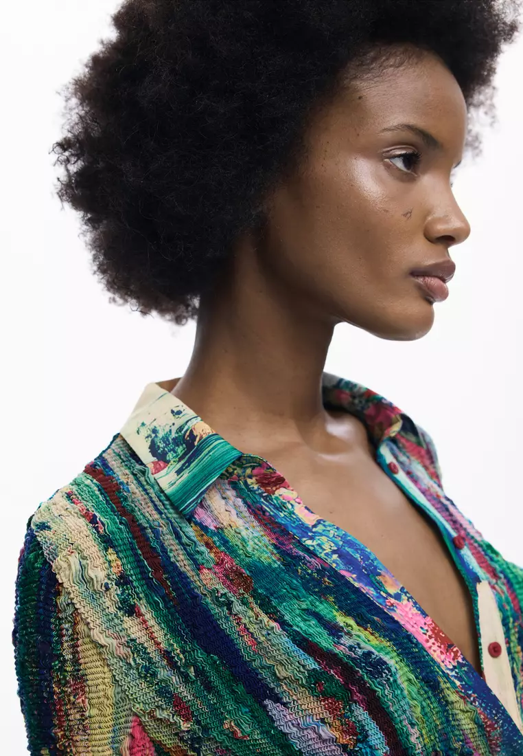 Arty print shirt