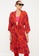 LC WAIKIKI multi Shawl Collar Patterned Women's Kimono 24CE3AA3AF350CGS_4