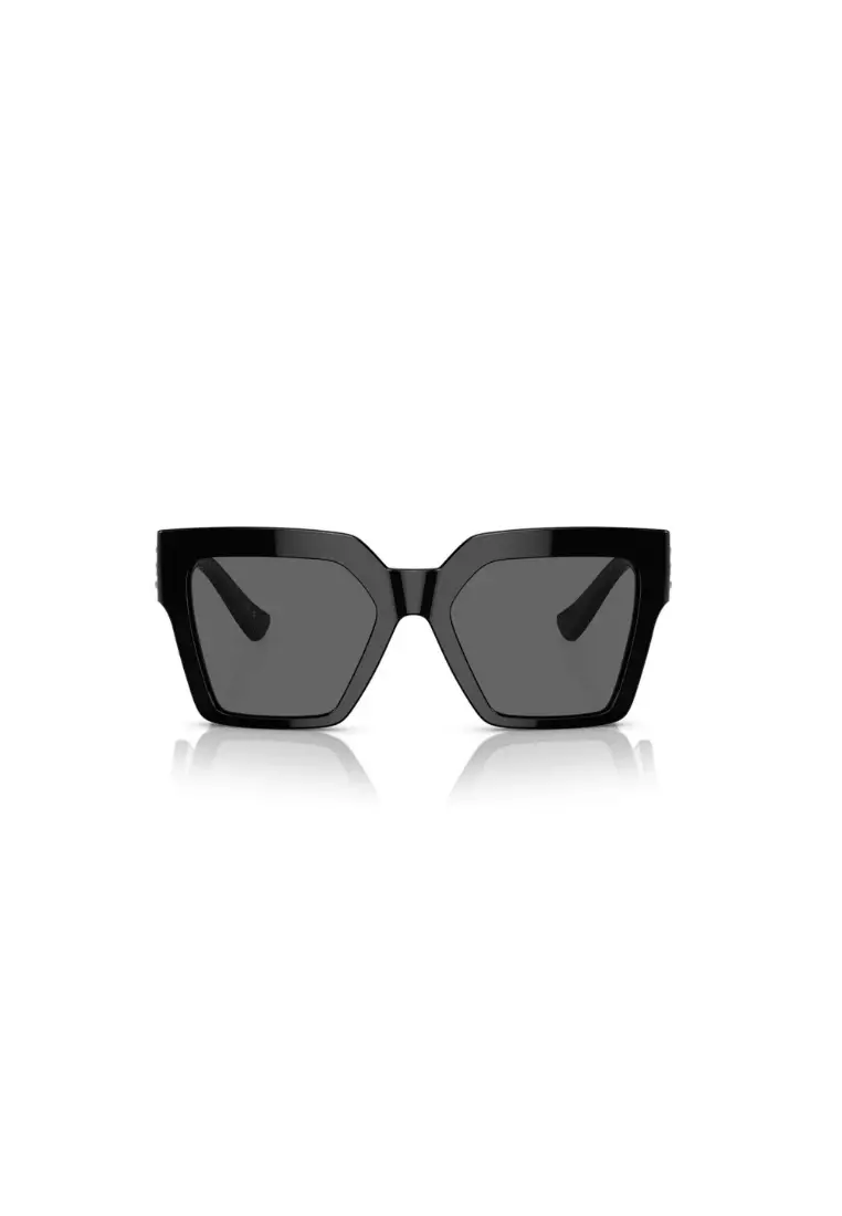 Women Butterfly Frame Black Sunglasses, UV Protection - VE4458F