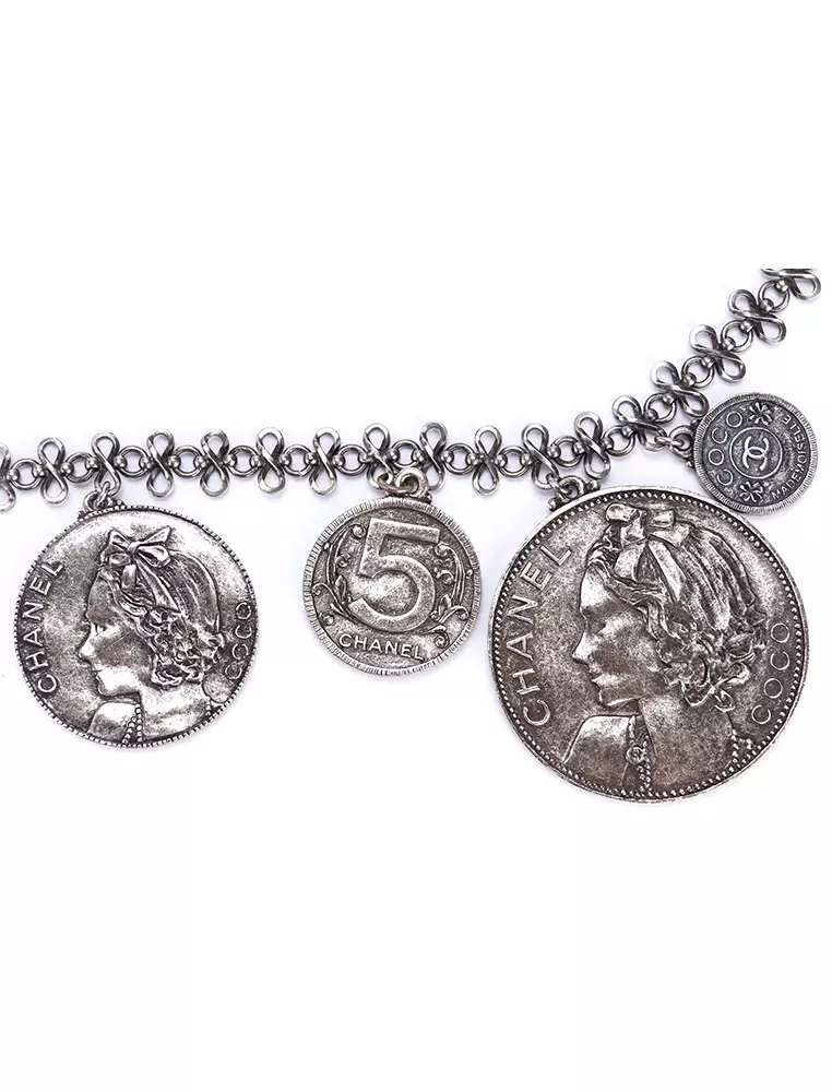 Chanel ruthenium necklace shop