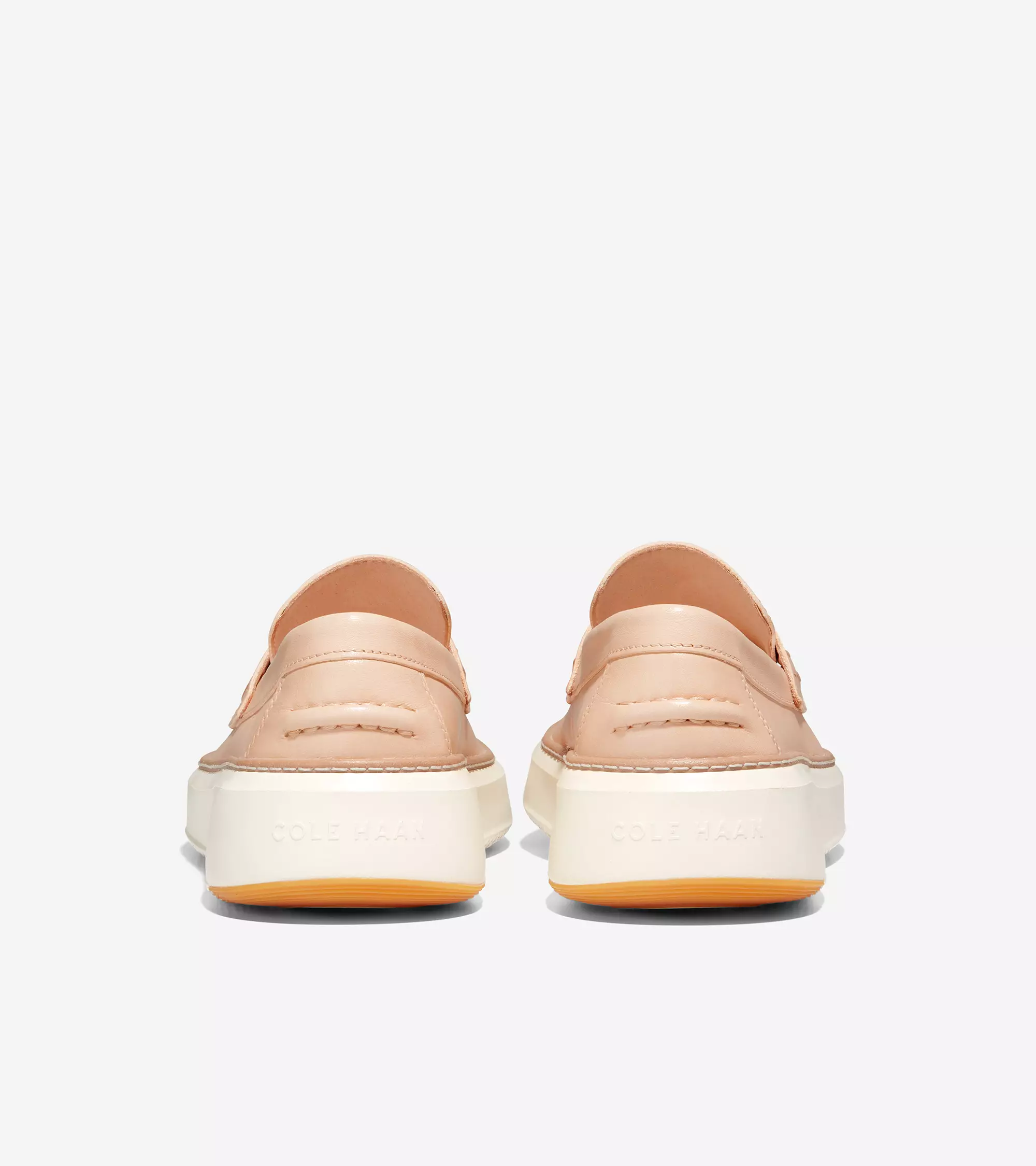 Cole Haan Man Grandpro Topspin Penny Loafer - Sepatu Pria (Krem)