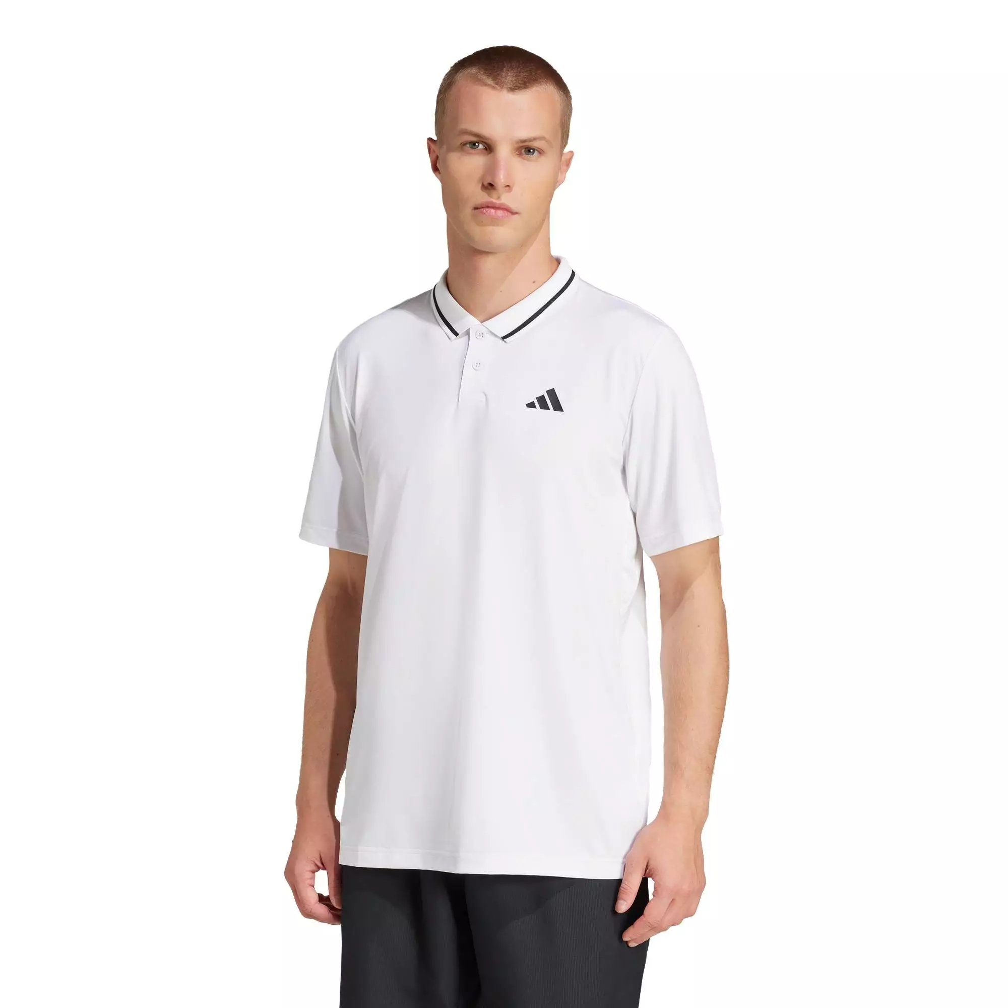 Tennis Club Tennis Climacool Piqué Polo Shirt Men White JD8644