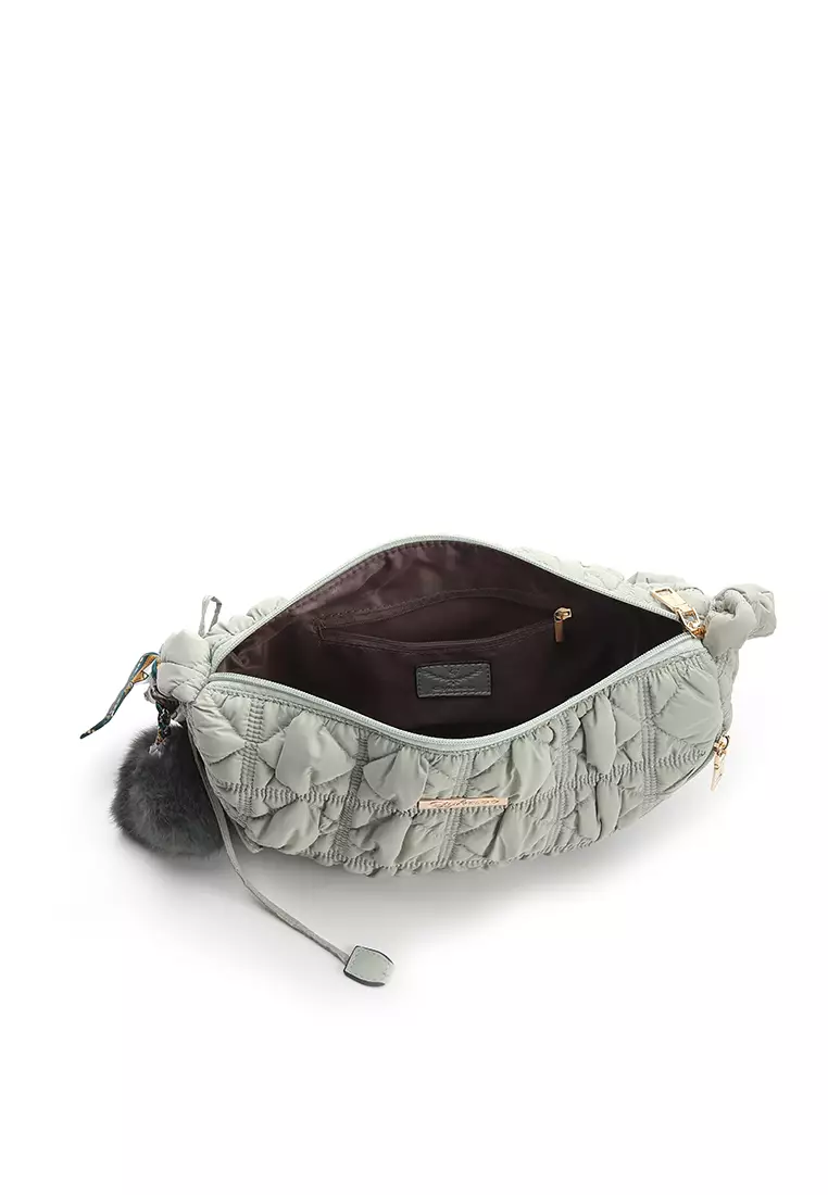 GYKACO KYUMI Sage Green - Tas Wanita Sling Bag - Fashion Top Handle Bag (Import)