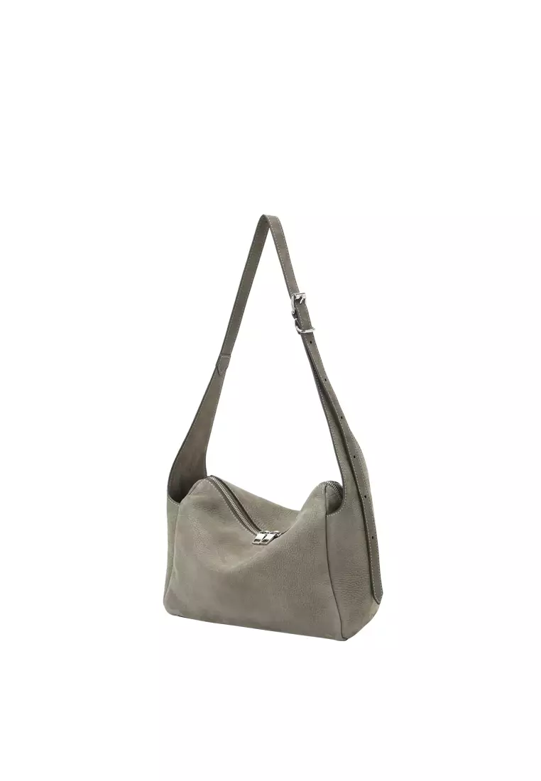 Petrichor Pockets Shoulder Bag - Soft Thyme