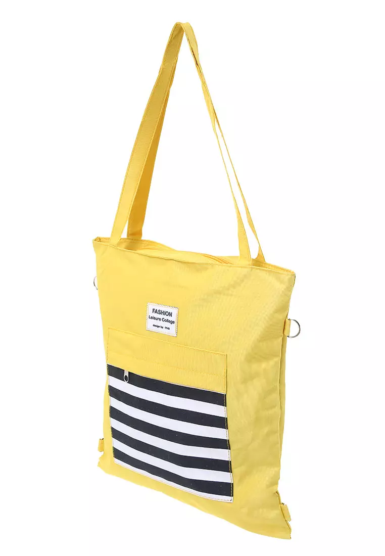 Liora Tote Bag Woman Tali Design Simple Quality Premium - Yellow