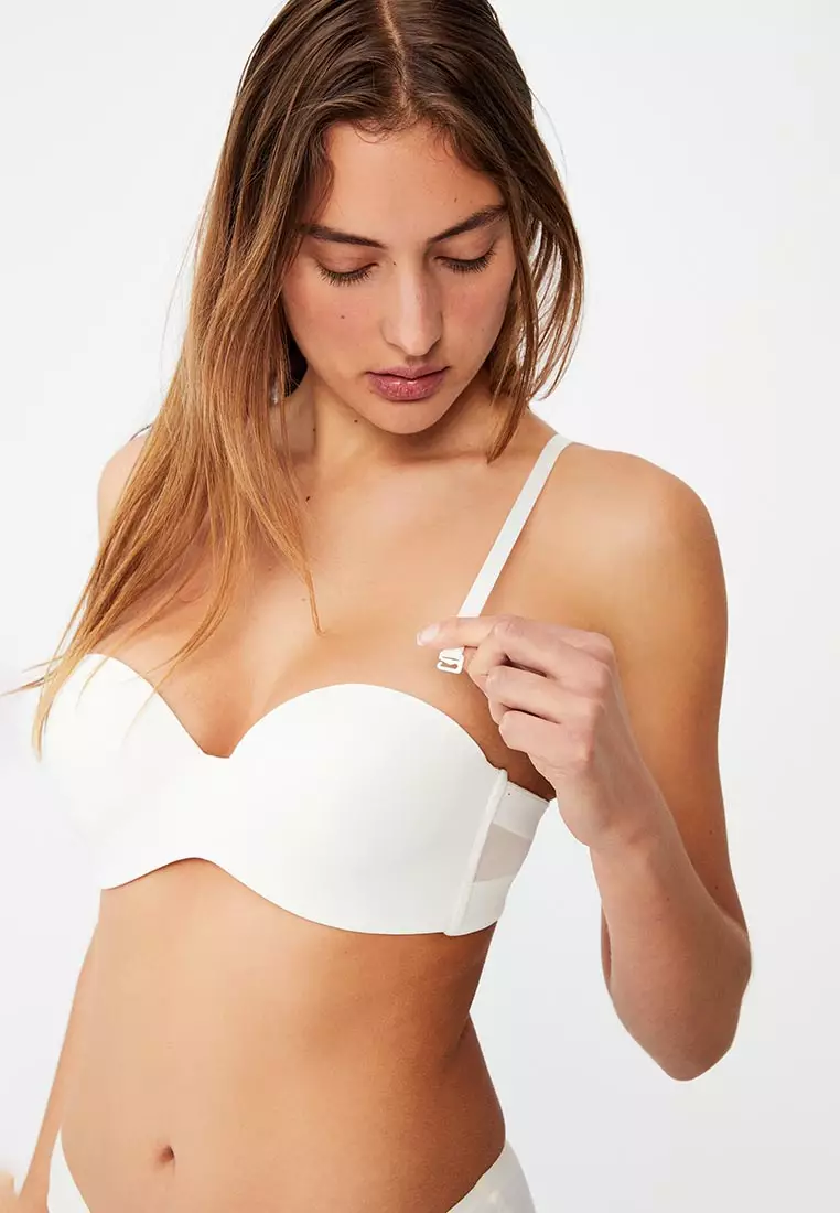 Everyday Mesh Contour Strapless Bra