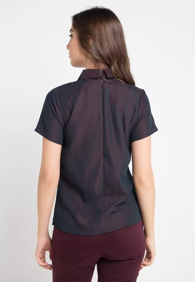 Kimmy Blouse In Navy