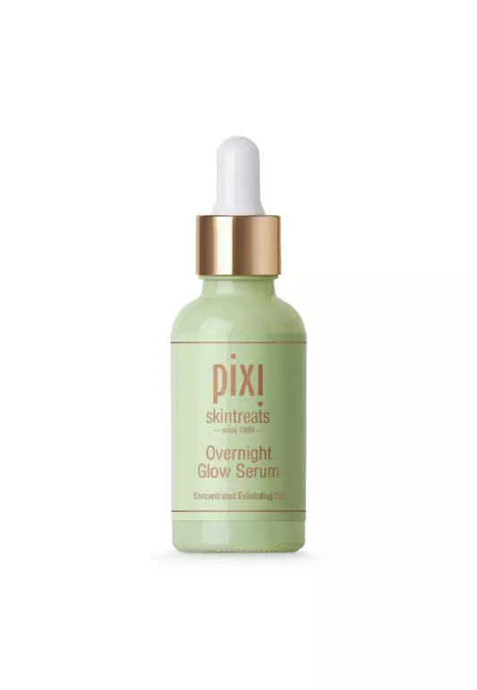 Overnight Glow Serum with Glycolic Acid for Brighter, Smoother Skin