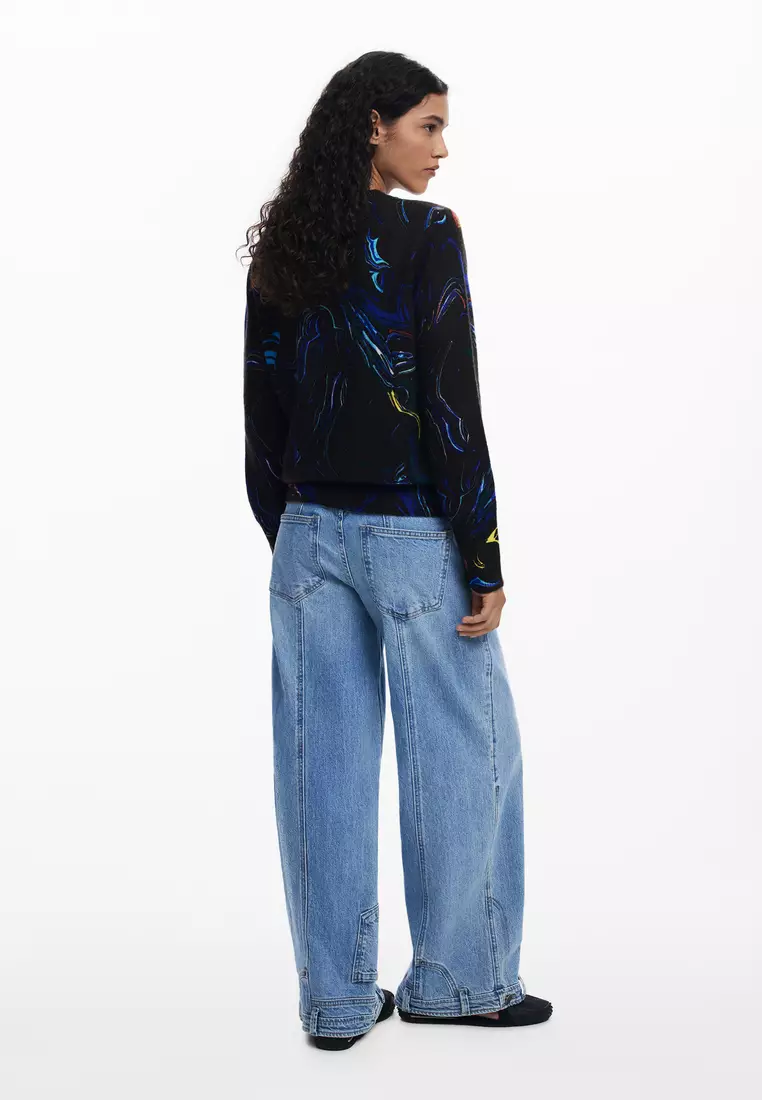 Sweater designed by Mr. Christian Lacroix