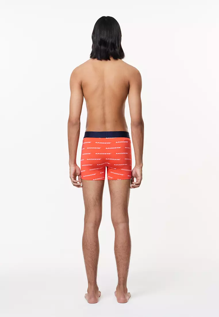 Men’s 3-pack Lacoste Microfiber Print Trunks