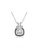 A-Excellence white Premium Elegant White Sliver Necklace 3771AACA2C978BGS_1