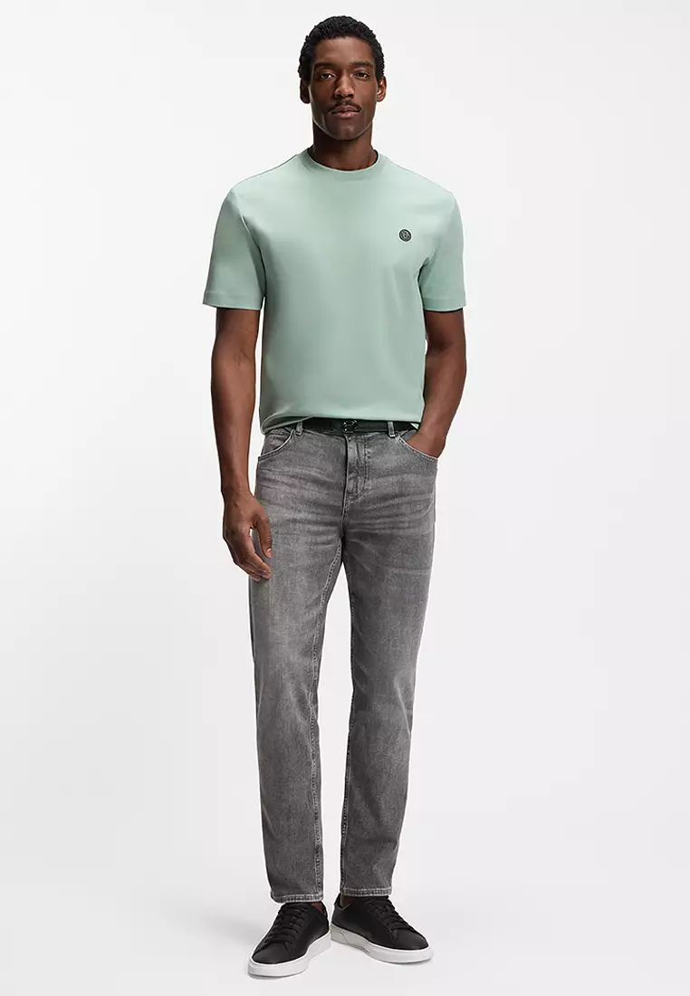 Kieran Leather Trainers - BOSS Mainline