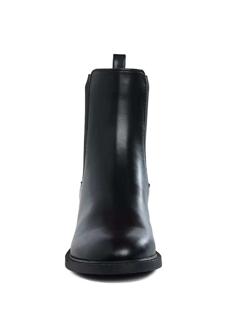 完売品☆Hiand Chelsea Long Boots ブラック25.5cm High profile