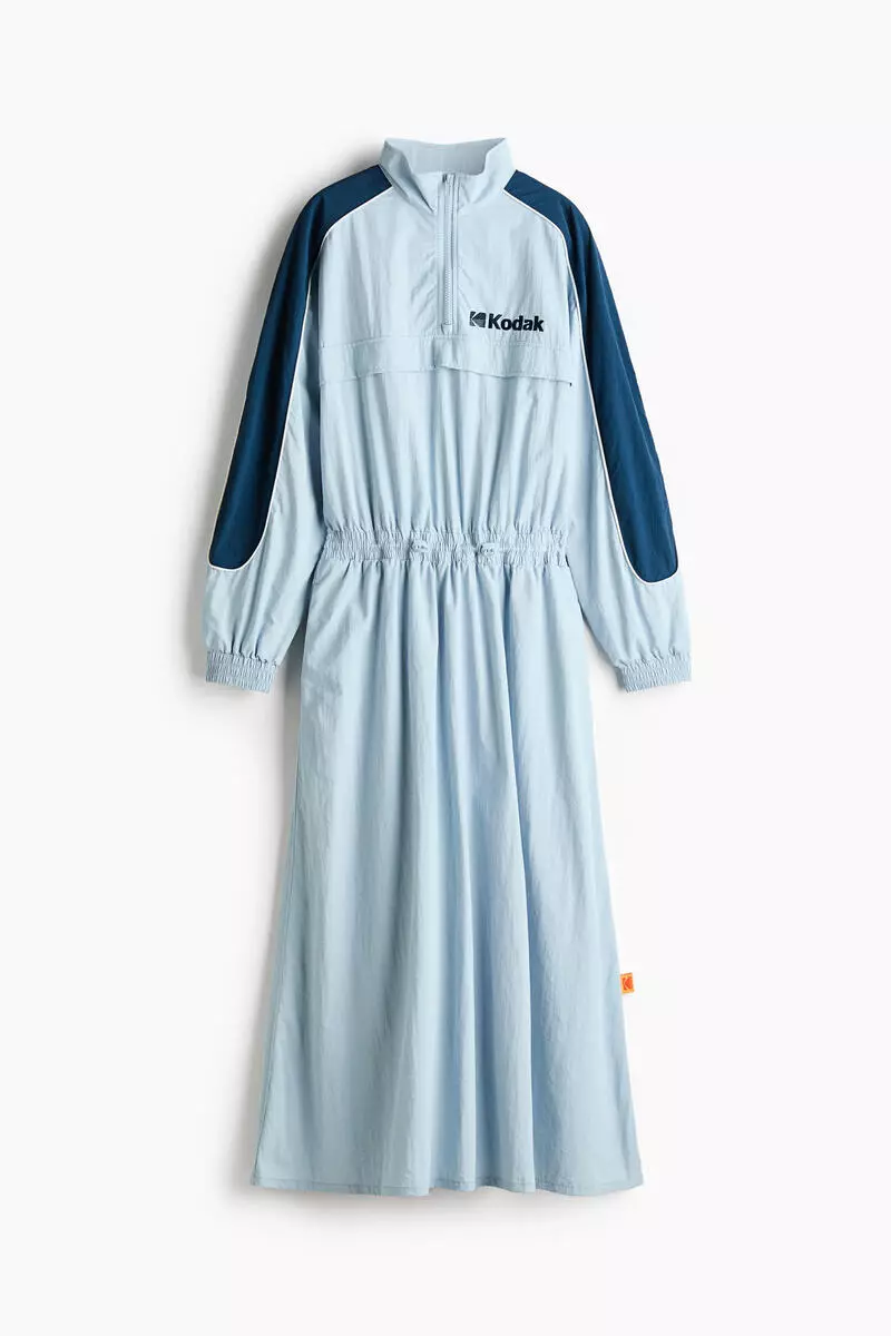 Buy H&M Embroidered-motif nylon dress Online | ZALORA Malaysia