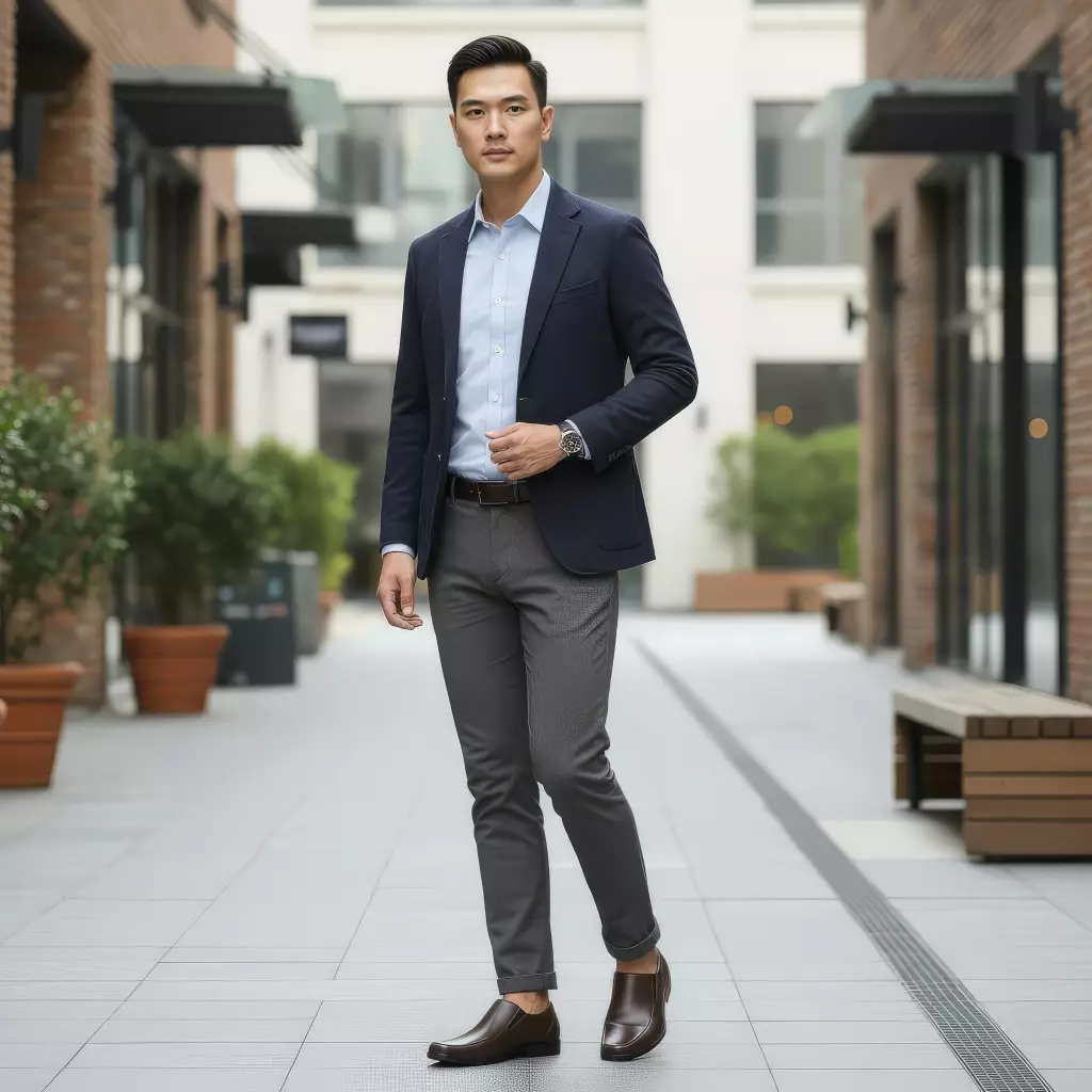 PAULMAY - Sepatu Formal Pria Milan 78 - Dark Brown