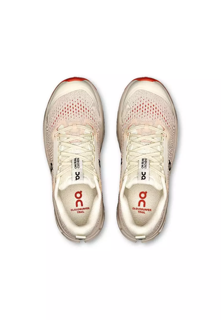 Cheap Ladies Fashion Online 2026.Buy On Cloudsurfer Trail 2 Women's Shoe Ivory | Salmon 2026 Online ...