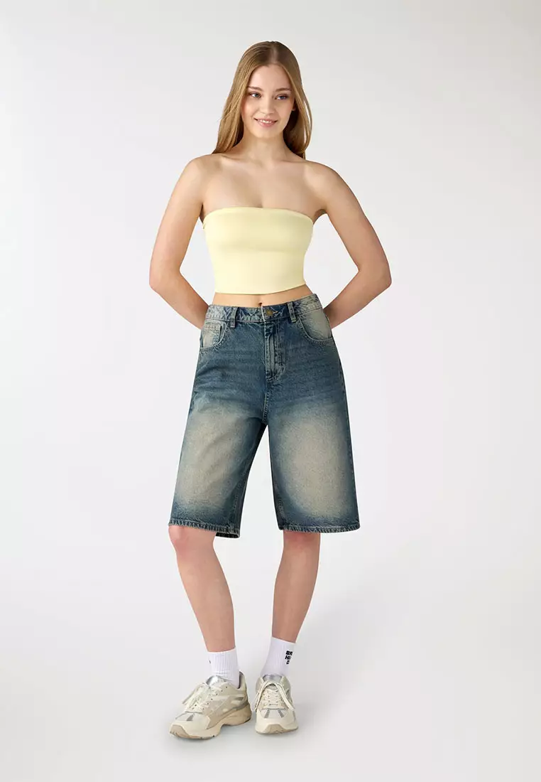 Women's Plain Bandeau Top