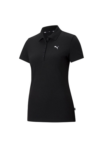PUMA black PUMA Essentials Women's Polo Shirt B2936AA747BE53GS_1