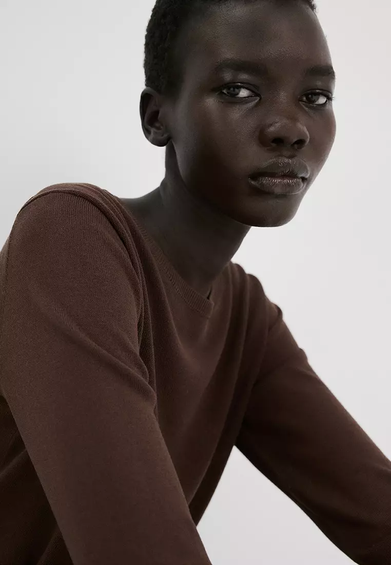 Long-Sleeves Knitted Sweater