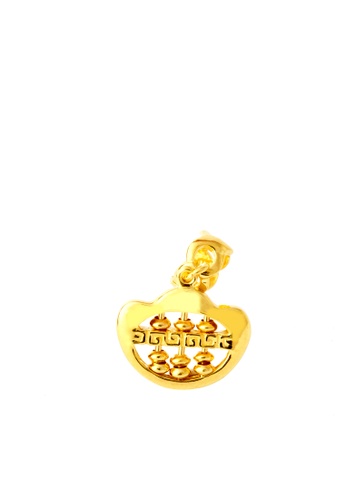 TOMEI gold [TOMEI Online Exclusive] Best of The Best Sycee Abacus Charm, Yellow Gold 916 (TM-P0022-1C) (2.34G) 66B38ACC886E9EGS_1