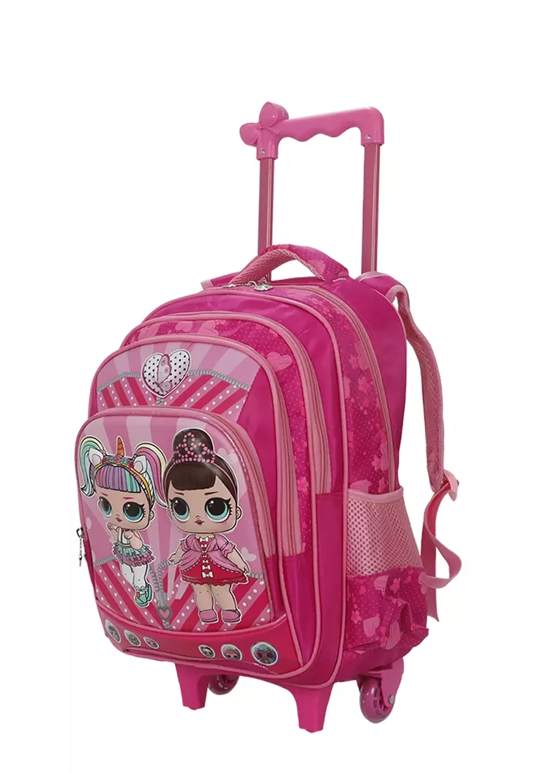 Prosport Tas Ransel Trolley YHA L9712-40 Pink
