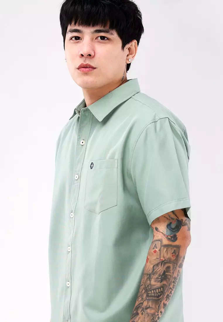Woven Polo Short Sleeve