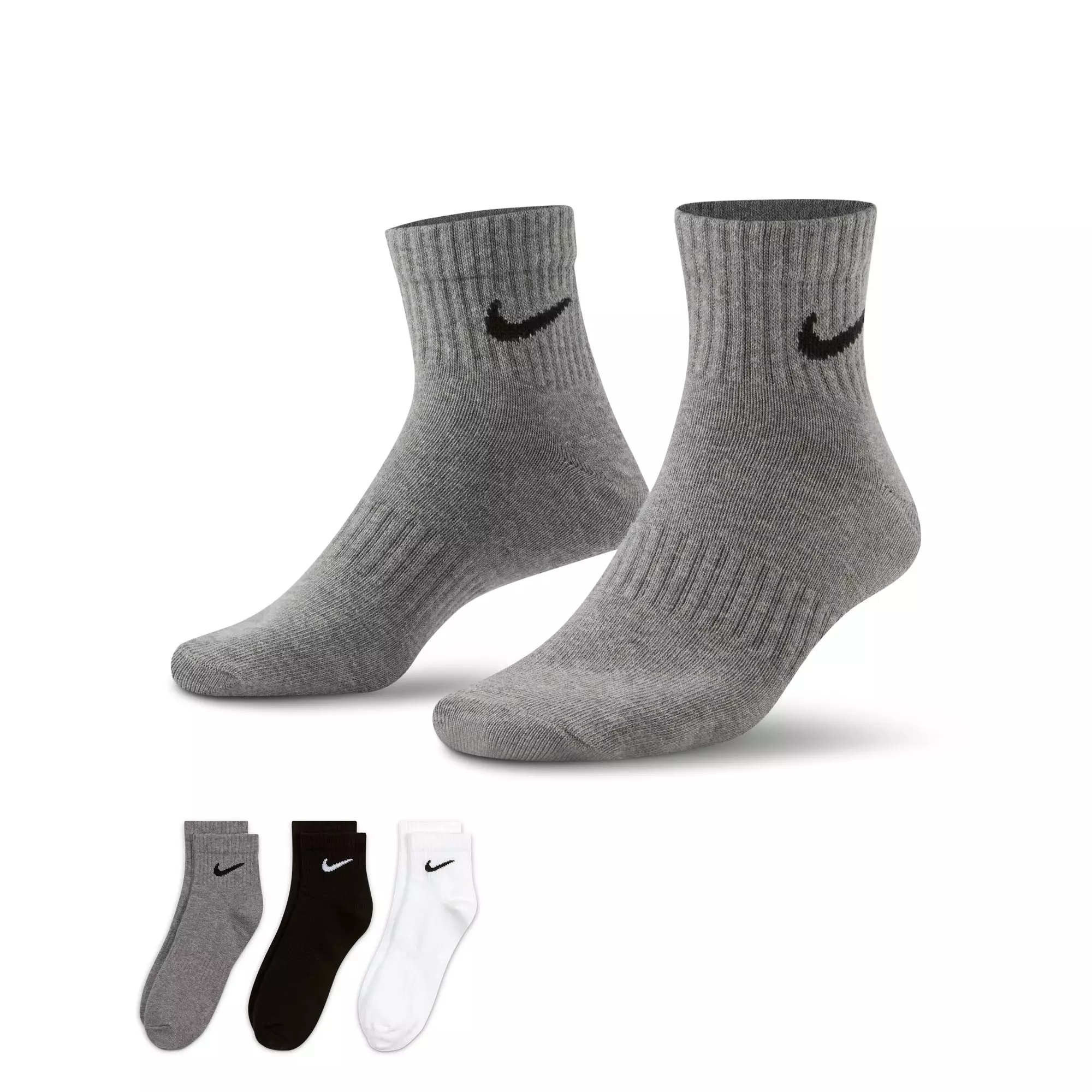 Everyday Lightweight Training Ankle Socks (3 Pairs)