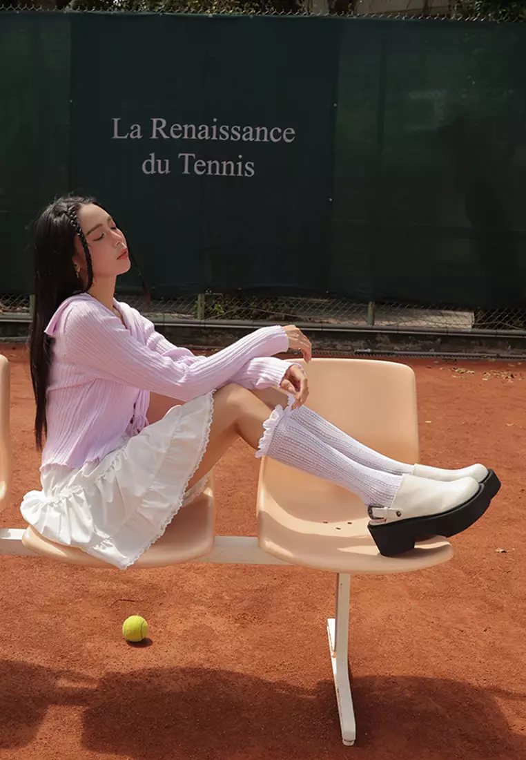 Sailor Collared Knitted Top