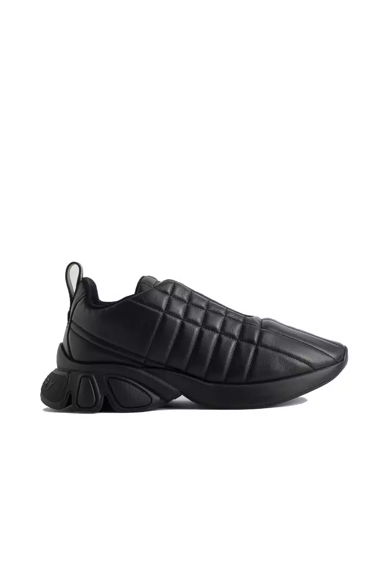 BURBERRY Burberry Leather Sneakers Black