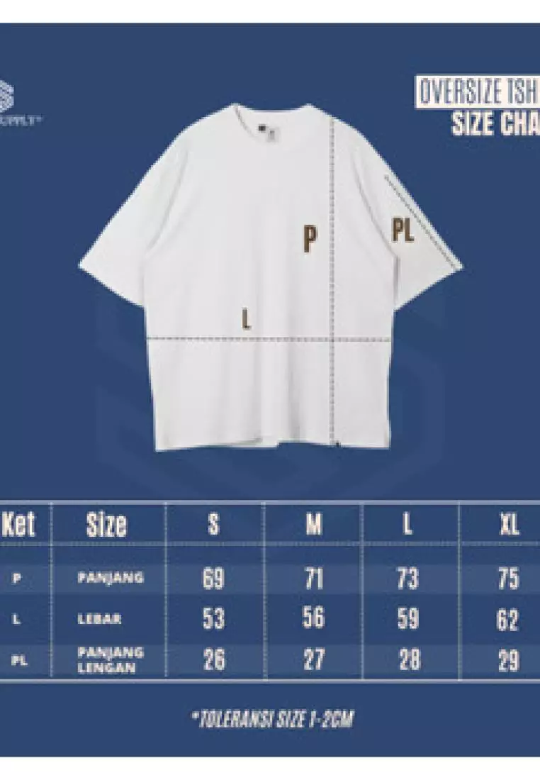 OOTDSUPPLY Oversize Air Breeze Enthusiast Embroidery Black | T-shirt Lightweight | Atasan Air Breeze | OVZDNBFT