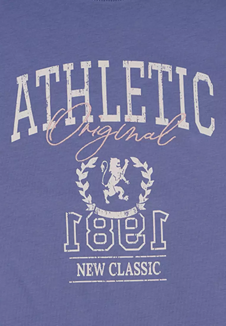 Women's Athletic Dept. Boyfriend Fit Printed Tee