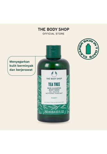 Jual The Body Shop Tea Tree Body Wash 250ml Original Zalora