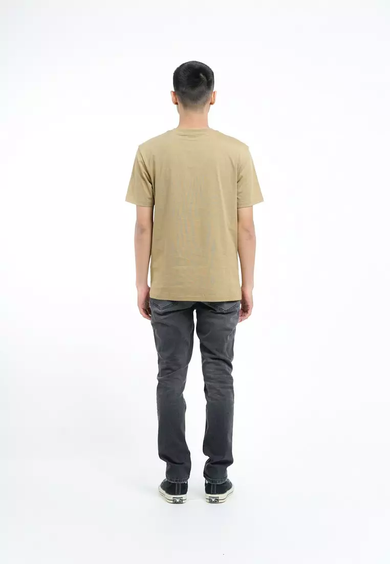 Greenlight Men's T-Shirt Short Sleeve Slim Fit Basic Cotton Dwayne C430924