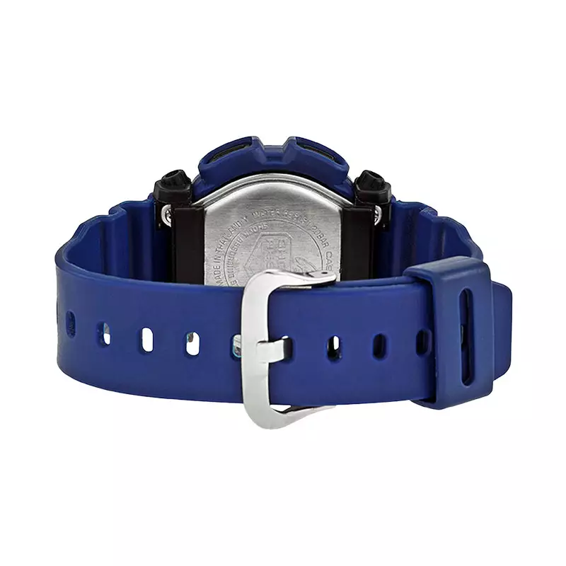 Jam Tangan Pria Casio G-Shock DW-9052-2VDR Men Digital Dial Blue Resin Band