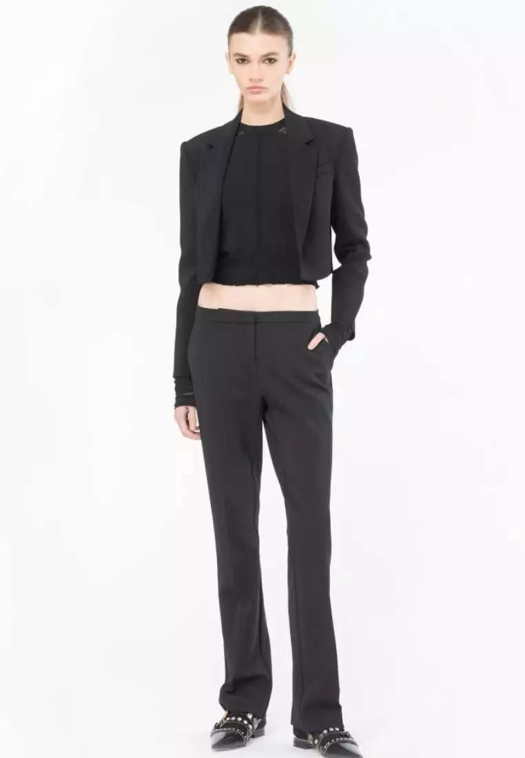 Buy PINKO Eliana Spencer Stretch Crepe Jacket 2024 Online | ZALORA ...