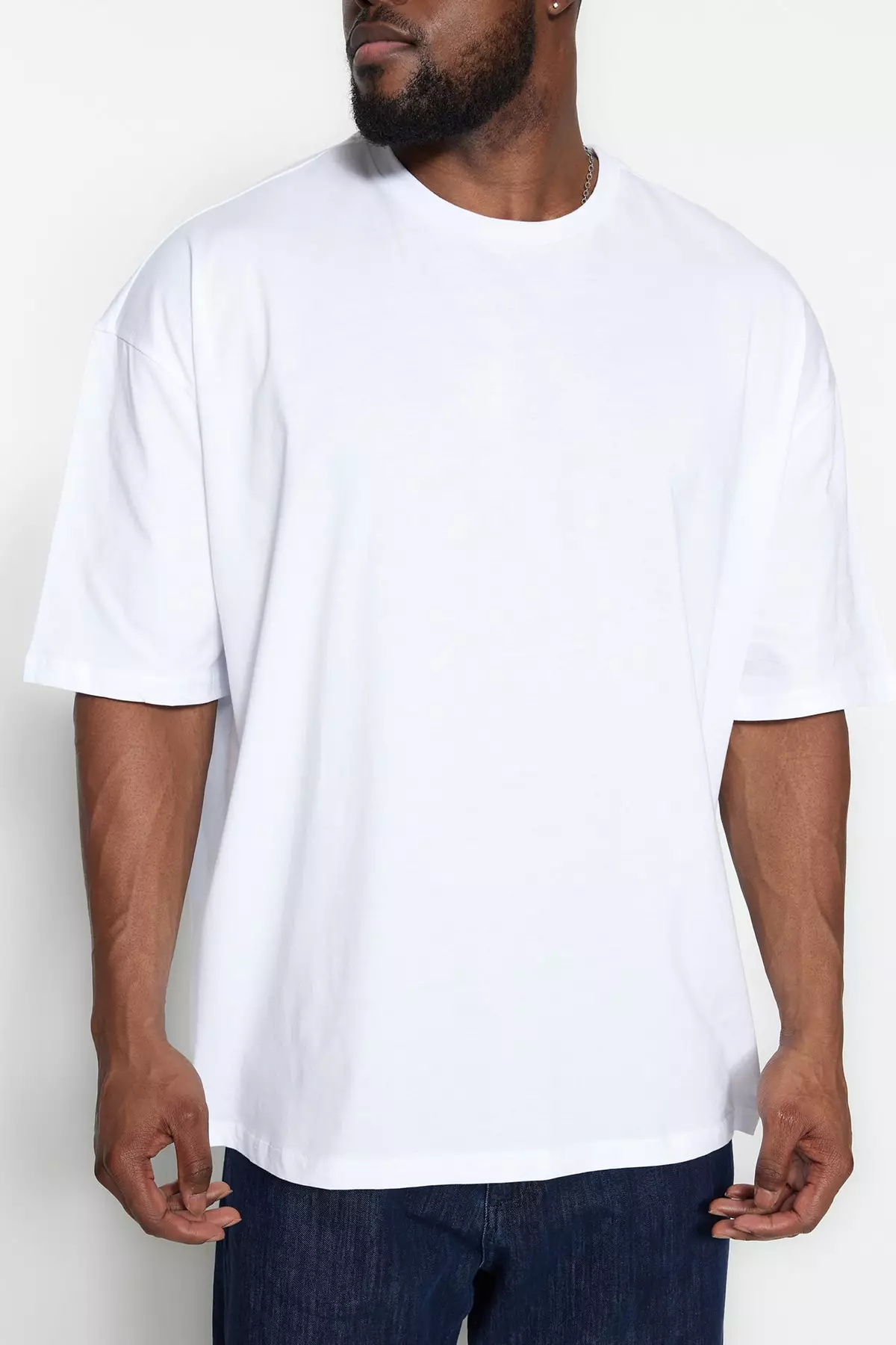 Plus Size Cotton T-Shirt