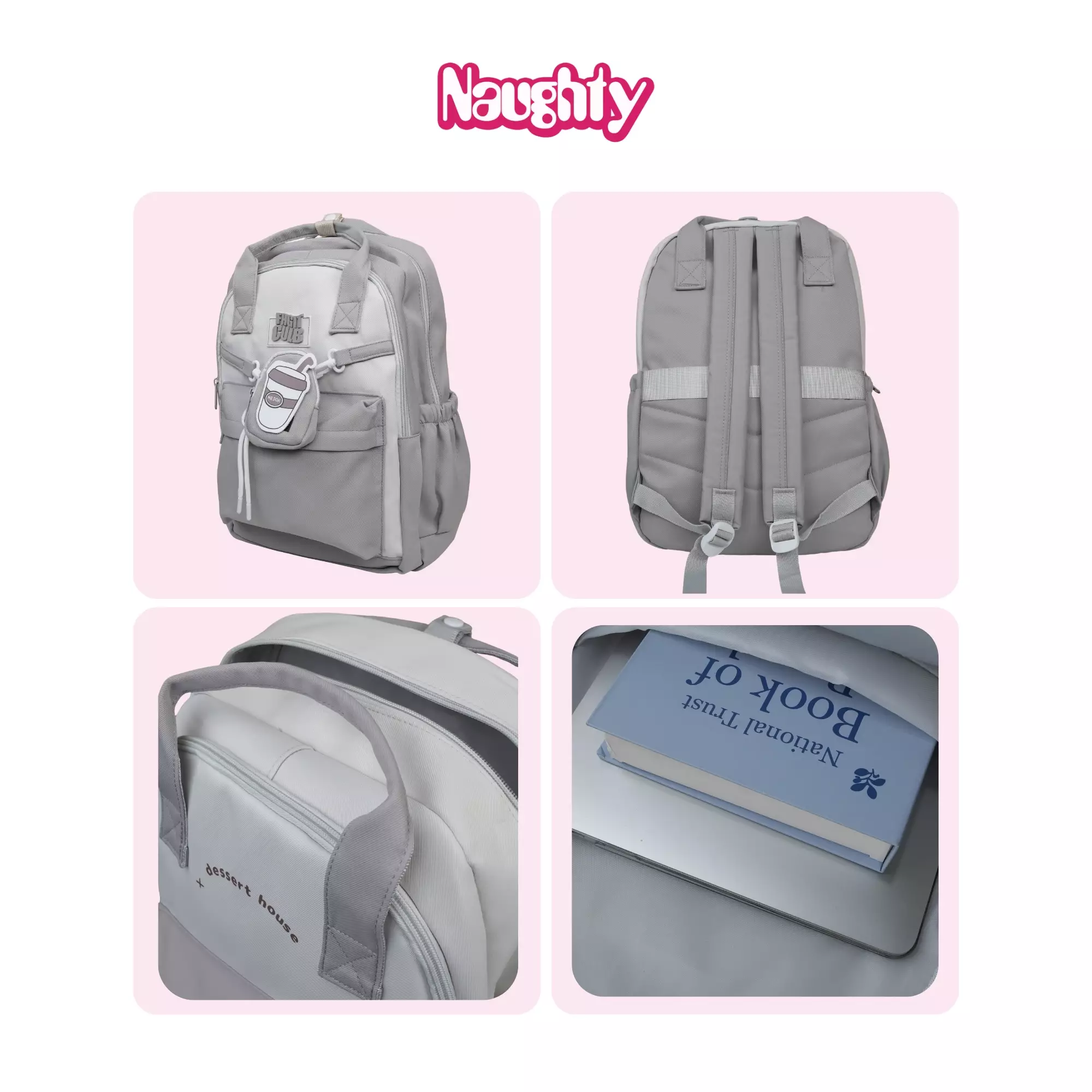 Tas Ransel Wanita Sekolah Backpack Mahira G640 2507014 Naughty Accessories