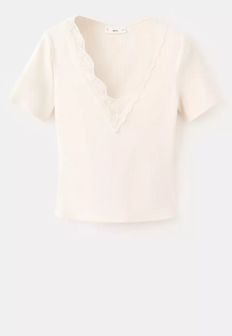 Lace Trim Top