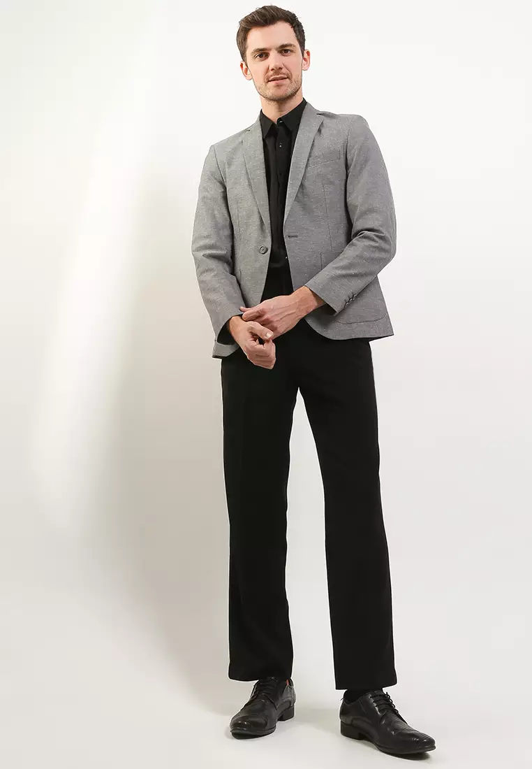 Cf Office Wear Blazer Standard Notch Lapel