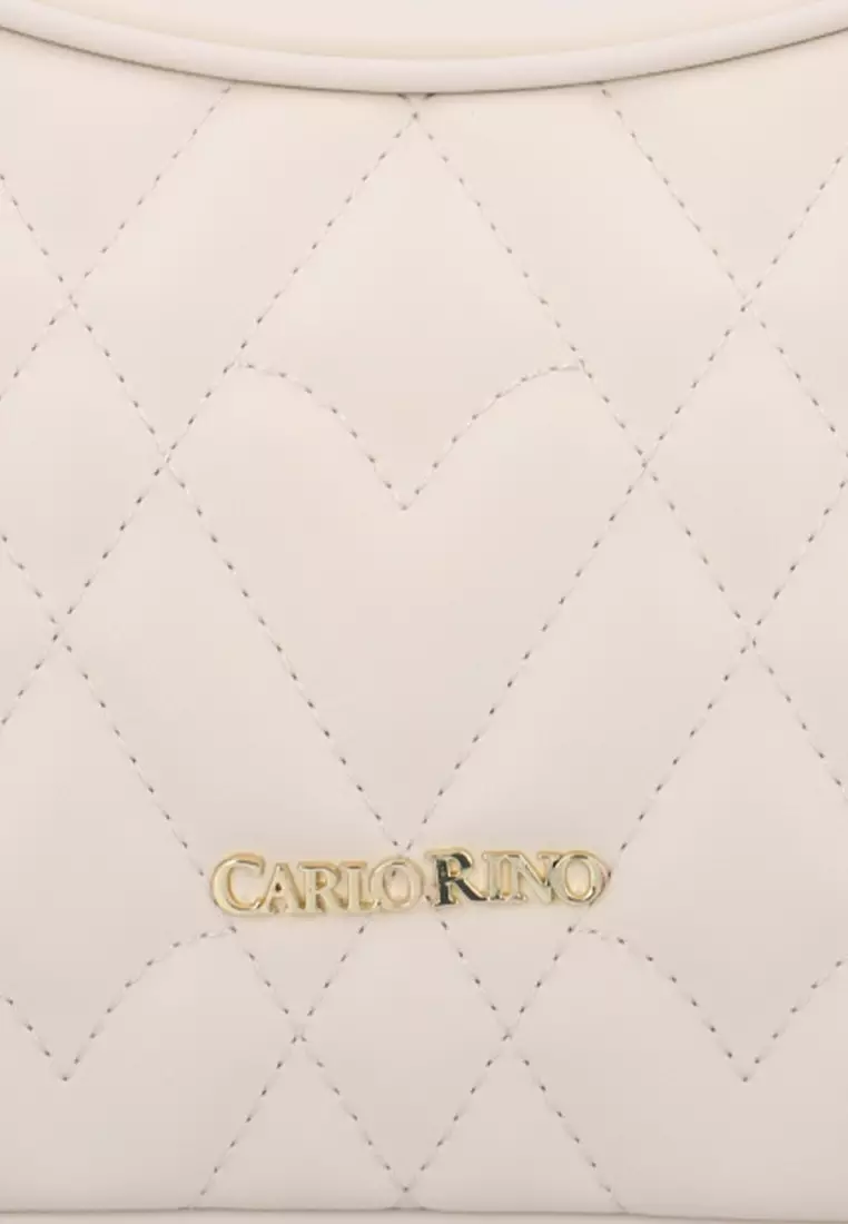 The Amora Top Handle Bag - Beige