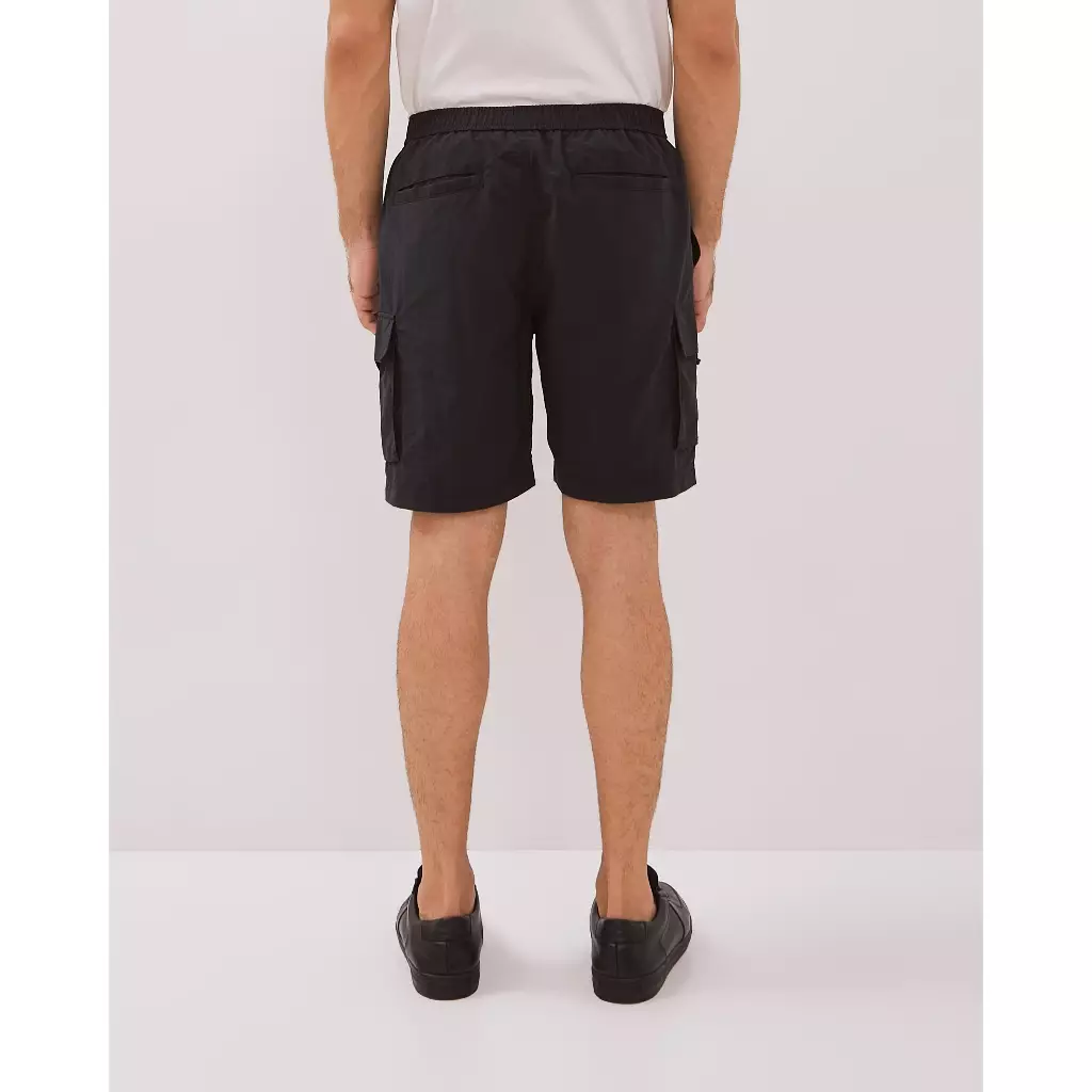 AMK Celana Pendek Cargo Pria PT Neo Black