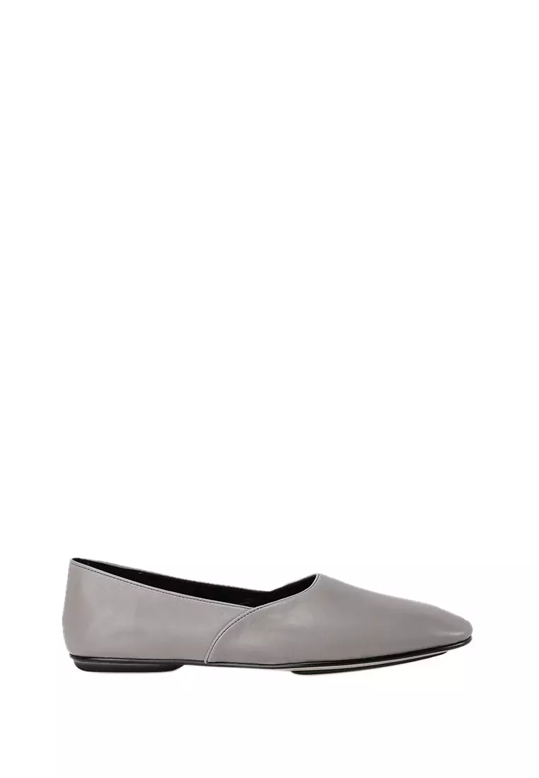 Discount on Beracamy  shoes - SKU: Beracamy Almond Slip-On Flat  - Grey